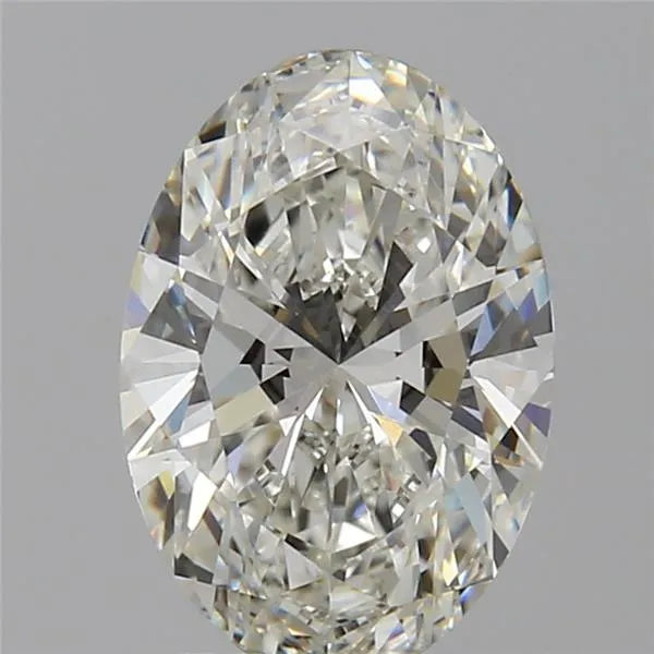 2.14ct Oval Lab Grown Diamond (Colour G, Clarity VVS2, IGI Certified)