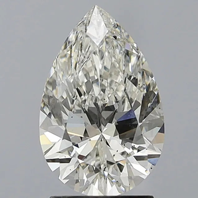 2.14ct Pear Lab Grown Diamond (Colour G, Clarity SI1, IGI Certified)