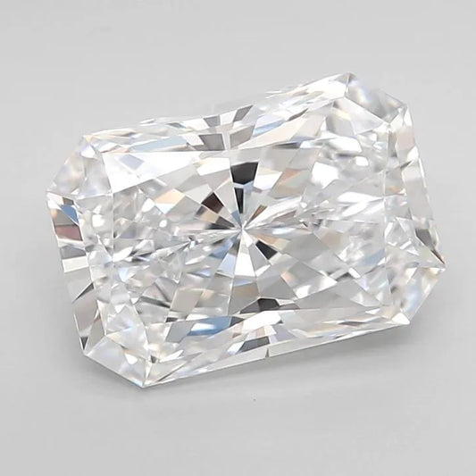 2.14ct Radiant Lab Grown Diamond (Colour D, Clarity VVS1, Cut EX, IGI Certified)