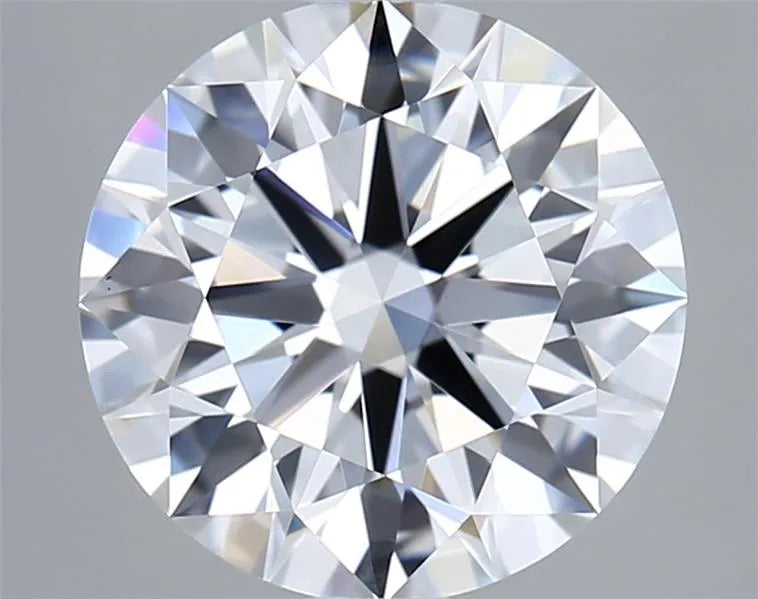 2.14ct Round Lab Grown Diamond (Colour E, Clarity VVS2, Cut ID, IGI Certified)