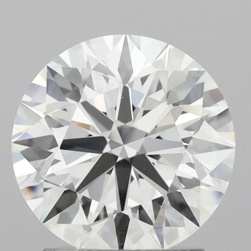 2.14ct Round Lab Grown Diamond (Colour F, Clarity VVS1, Cut ID, IGI Certified)