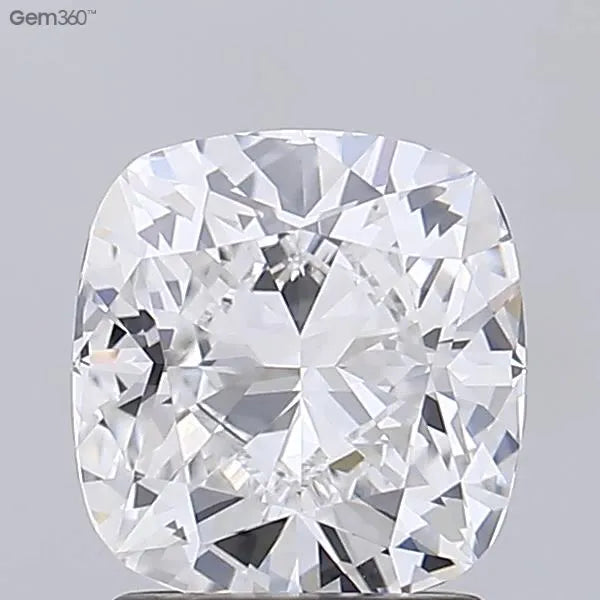 2.15ct Cushion modified Lab Grown Diamond (Colour E, Clarity VVS2, IGI Certified)