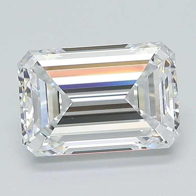 2.15ct Emerald Lab Grown Diamond (Colour D, Clarity VS1, GIA Certified)