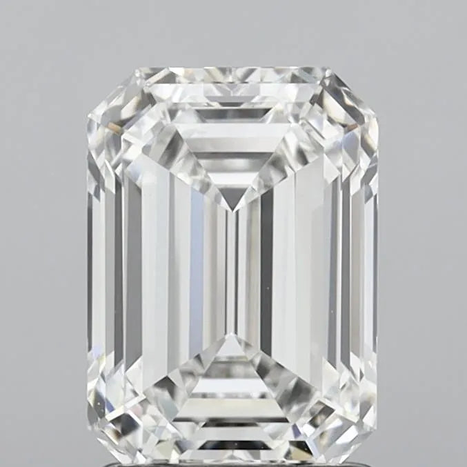 2.15ct Emerald Lab Grown Diamond (Colour F, Clarity VVS1, IGI Certified)