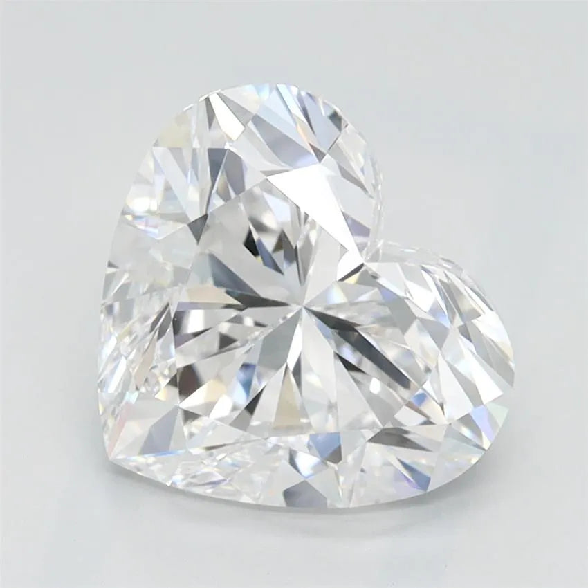 2.15ct Heart Lab Grown Diamond (Colour D, Clarity IF, IGI Certified)