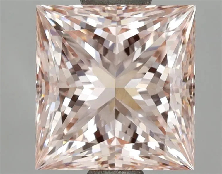 2.15ct Princess Lab Grown Diamond (Colour Fancy Pink, Clarity VS1, IGI Certified)