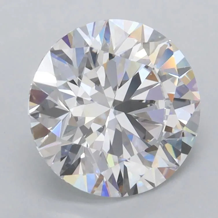 2.15ct Round Lab Grown Diamond (Colour D, Clarity FL, Cut ID, IGI Certified)