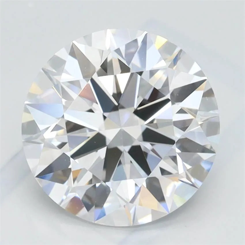 2.15ct Round Lab Grown Diamond (Colour D, Clarity VVS1, Cut ID, IGI Certified)