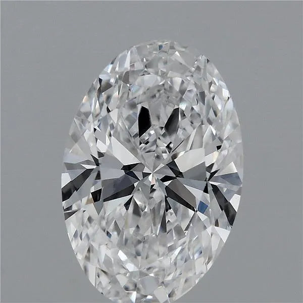 2.16ct Oval Lab Grown Diamond (Colour D, Clarity VVS1, IGI Certified)