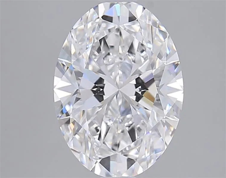 2.16ct Oval Lab Grown Diamond (Colour E, Clarity VVS2, IGI Certified)