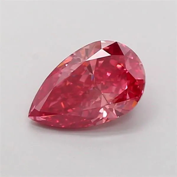 2.16ct Pear Lab Grown Diamond (Colour Fancy Vivid Pink, Clarity VVS2, IGI Certified)