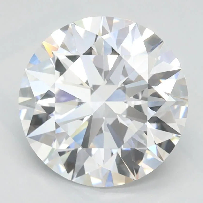 2.16ct Round Lab Grown Diamond (Colour D, Clarity IF, Cut ID, IGI Certified)