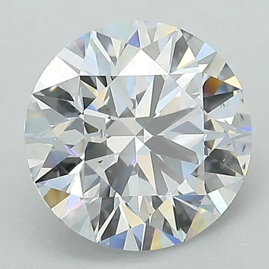 2.16ct Round Lab Grown Diamond (Colour D, Clarity SI1, Cut ID, IGI Certified)