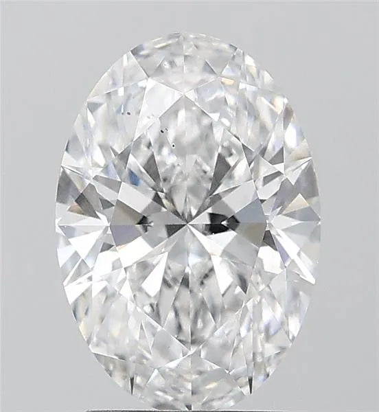 2.17ct Oval Lab Grown Diamond (Colour D, Clarity VS2, IGI Certified)
