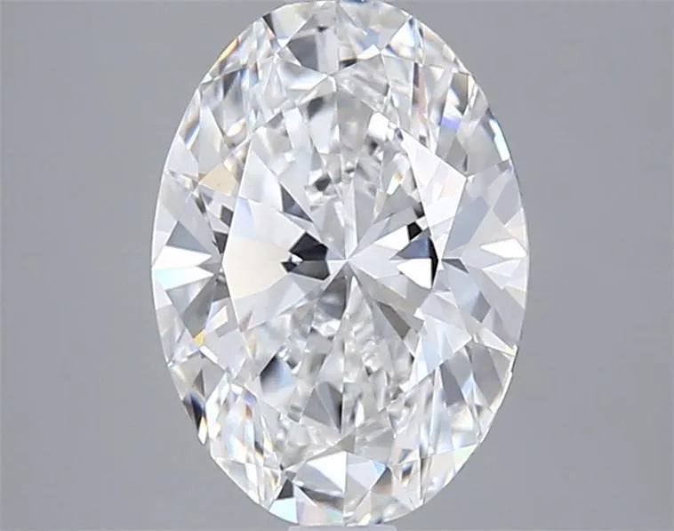2.17ct Oval Lab Grown Diamond (Colour E, Clarity VVS2, IGI Certified)
