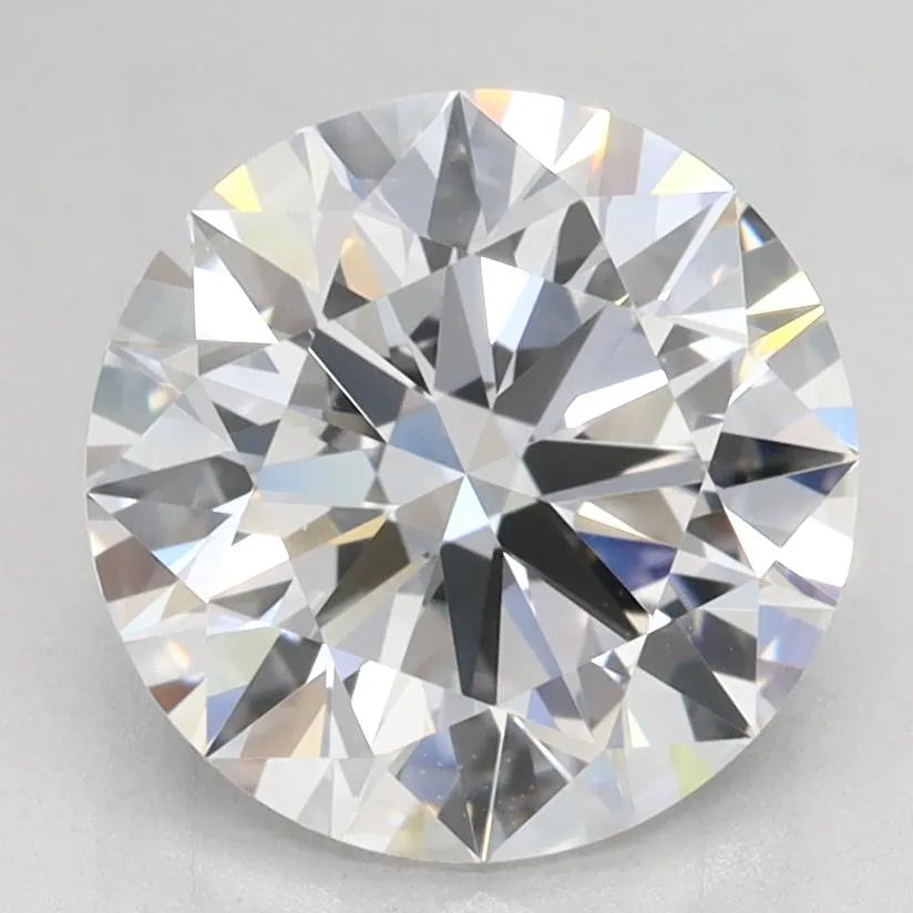2.17ct Round Lab Grown Diamond (Colour D, Clarity IF, Cut ID, IGI Certified)