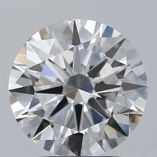 2.17ct Round Lab Grown Diamond (Colour E, Clarity VS2, Cut EX, IGI Certified)
