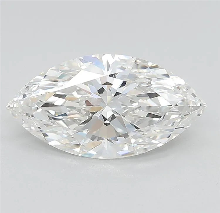 2.18ct Marquise Lab Grown Diamond (Colour F, Clarity IF, Cut EX, IGI Certified)