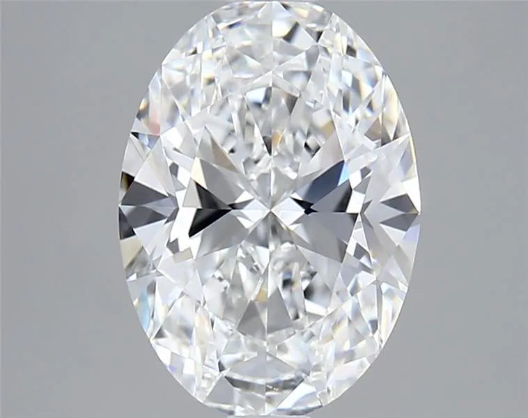 2.18ct Oval Lab Grown Diamond (Colour D, Clarity VVS1, IGI Certified)