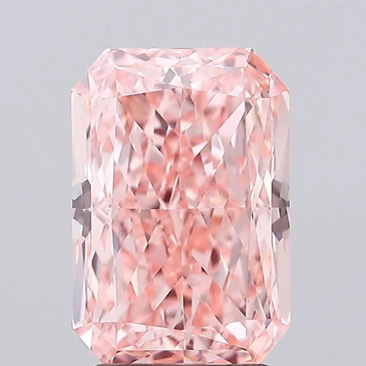 2.18ct Radiant Lab Grown Diamond (Colour Fancy Intense Pink, Clarity VVS1, IGI Certified)
