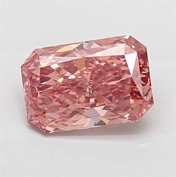 2.18ct Radiant Lab Grown Diamond (Colour Fancy Pink Brown, Clarity VS1, IGI Certified)