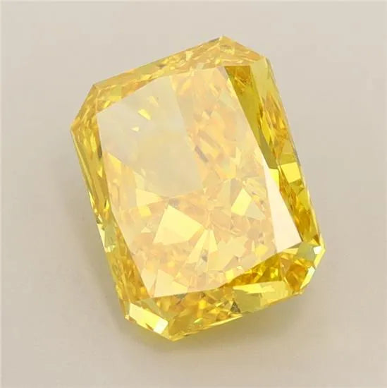 2.18ct Radiant Lab Grown Diamond (Colour Fancy Vivid Yellow, Clarity VVS2, IGI Certified)