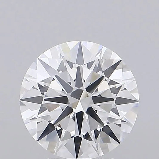 2.18ct Round Lab Grown Diamond (Colour D, Clarity FL, Cut ID, IGI Certified)