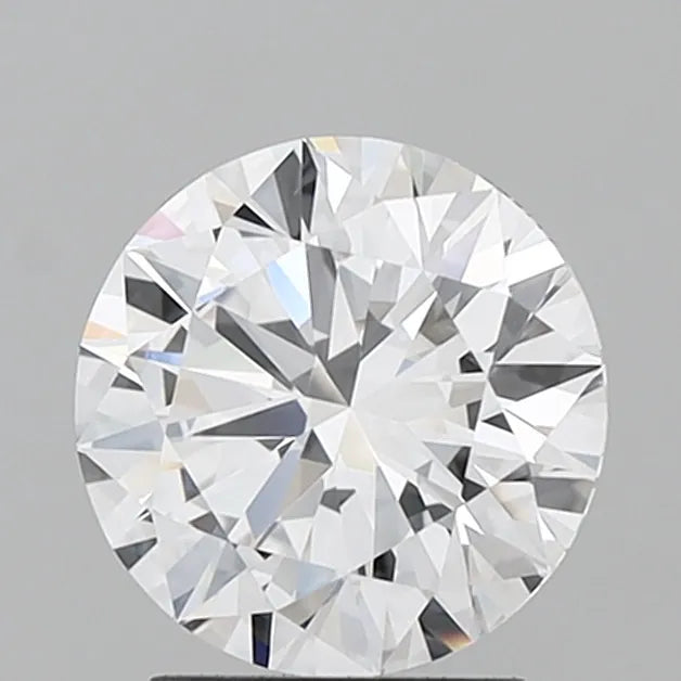 2.18ct Round Lab Grown Diamond (Colour D, Clarity IF, Cut EX, IGI Certified)
