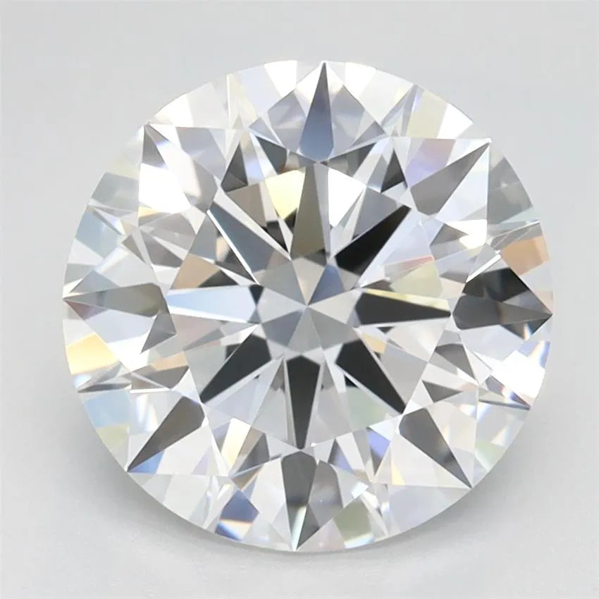 2.18ct Round Lab Grown Diamond (Colour D, Clarity VVS1, Cut ID, IGI Certified)
