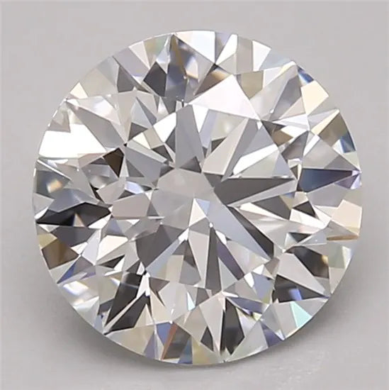 2.18ct Round Lab Grown Diamond (Colour D, Clarity VVS2, Cut EX, GCAL Certified)