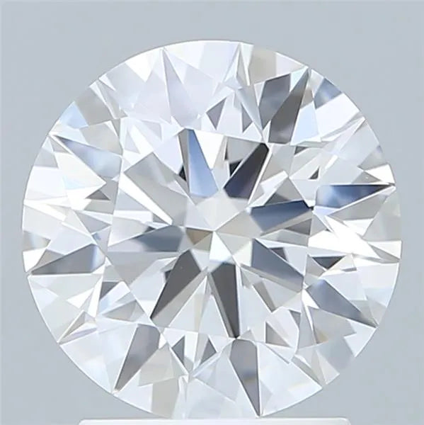 2.18ct Round Lab Grown Diamond (Colour D, Clarity VVS2, Cut ID, IGI Certified)