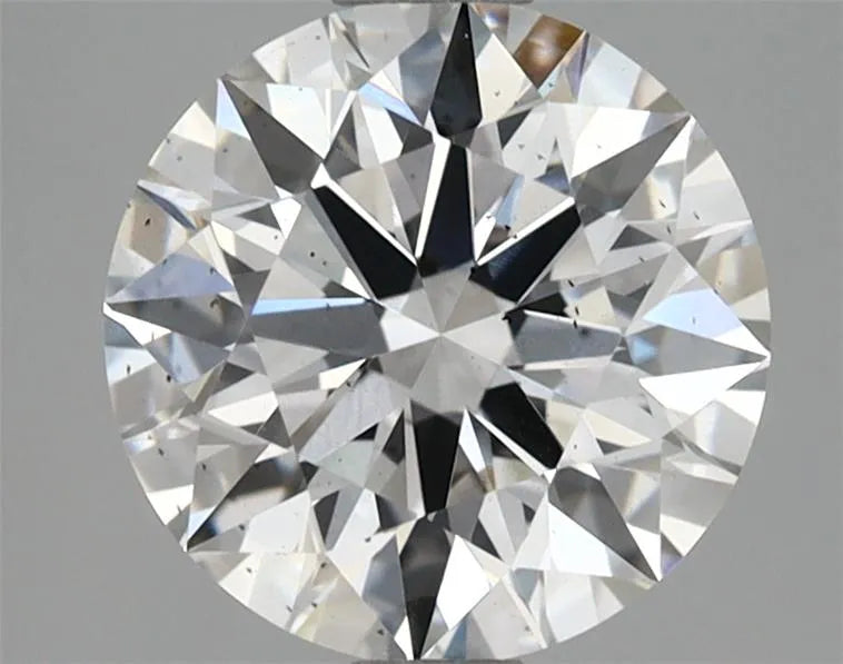 2.18ct Round Lab Grown Diamond (Colour E, Clarity SI1, Cut ID, IGI Certified)