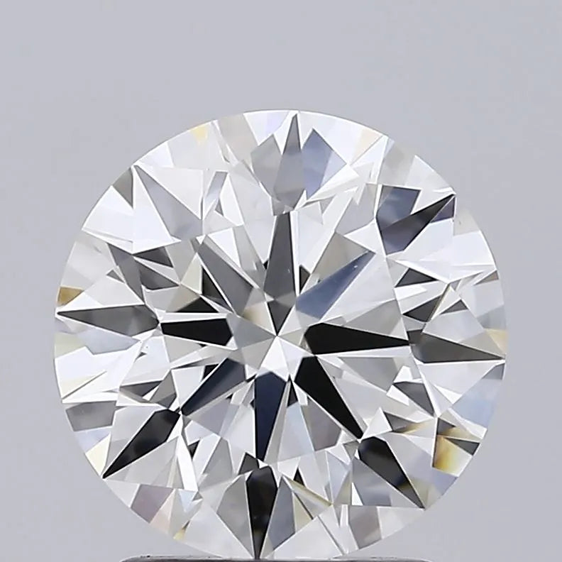 2.18ct Round Lab Grown Diamond (Colour G, Clarity VS1, Cut ID, IGI Certified)