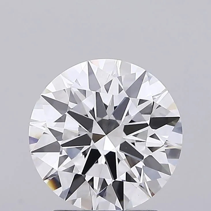 2.18ct Round Lab Grown Diamond (Colour G, Clarity VVS2, Cut ID, IGI Certified)