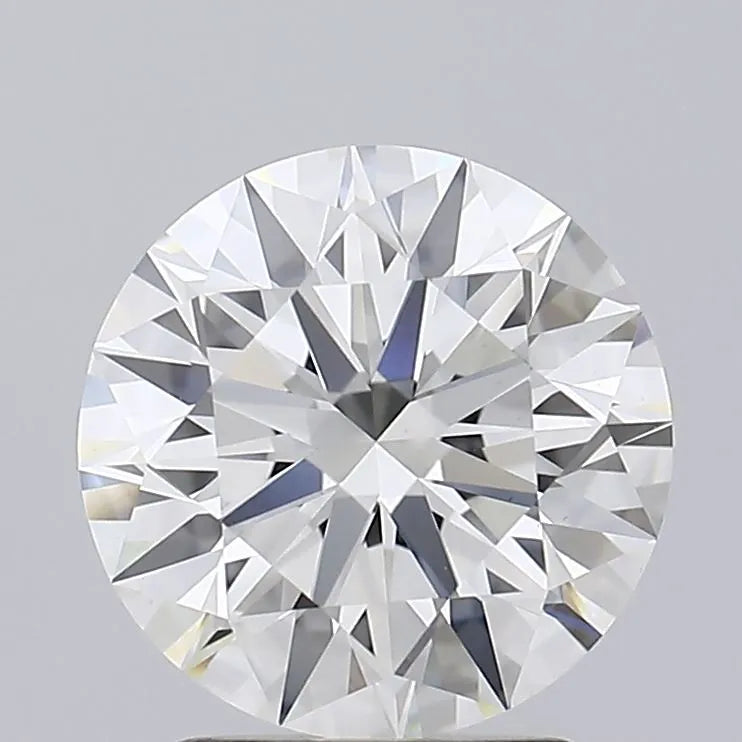 2.18ct Round Lab Grown Diamond (Colour H, Clarity VVS2, Cut ID, IGI Certified)