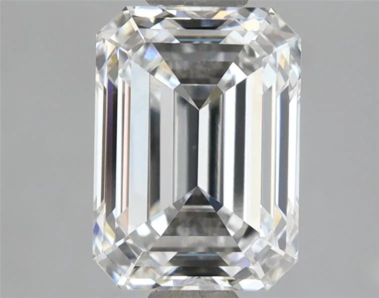 2.19ct Emerald Lab Grown Diamond (Colour D, Clarity IF, IGI Certified)