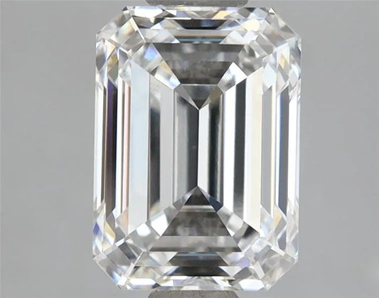 2.19ct Emerald Lab Grown Diamond (Colour D, Clarity IF, IGI Certified)