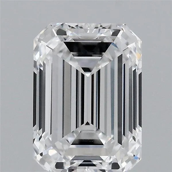 2.19ct Emerald Lab Grown Diamond (Colour D, Clarity VVS2, IGI Certified)