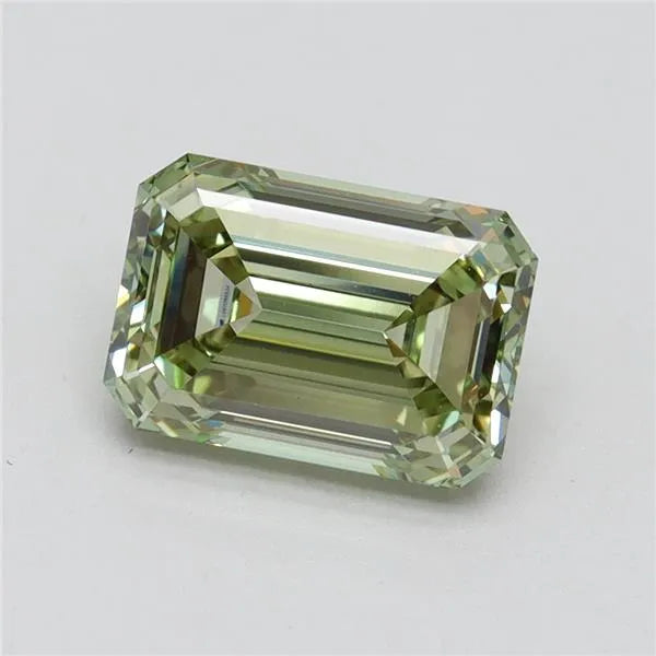 2.19ct Emerald Lab Grown Diamond (Colour Fancy Intense Green, Clarity VS1, IGI Certified)