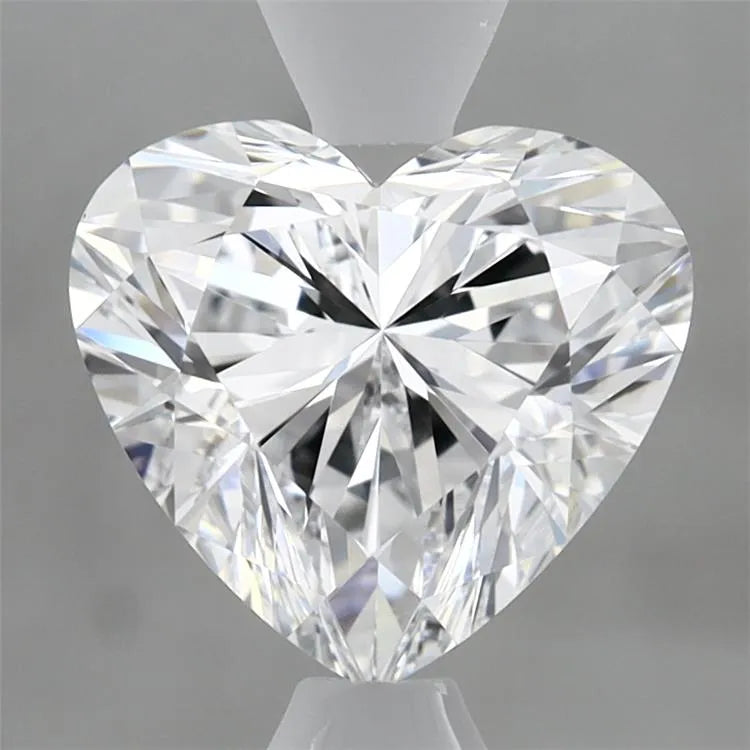 2.19ct Heart Lab Grown Diamond (Colour D, Clarity IF, IGI Certified)