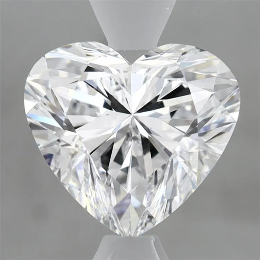 2.19ct Heart Lab Grown Diamond (Colour D, Clarity IF, IGI Certified)