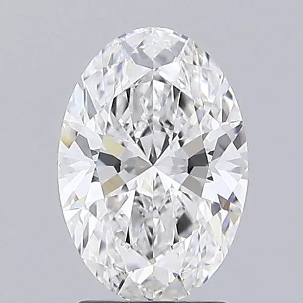 2.19ct Oval Lab Grown Diamond (Colour D, Clarity VVS2, IGI Certified)