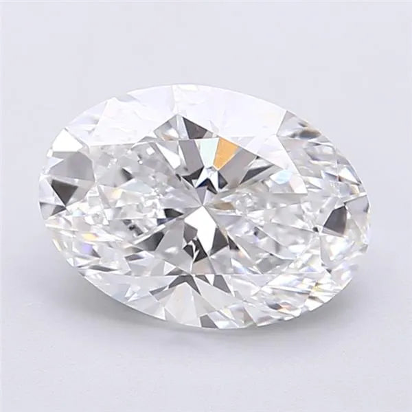 2.19ct Oval Lab Grown Diamond (Colour D, Clarity VVS2, IGI Certified)