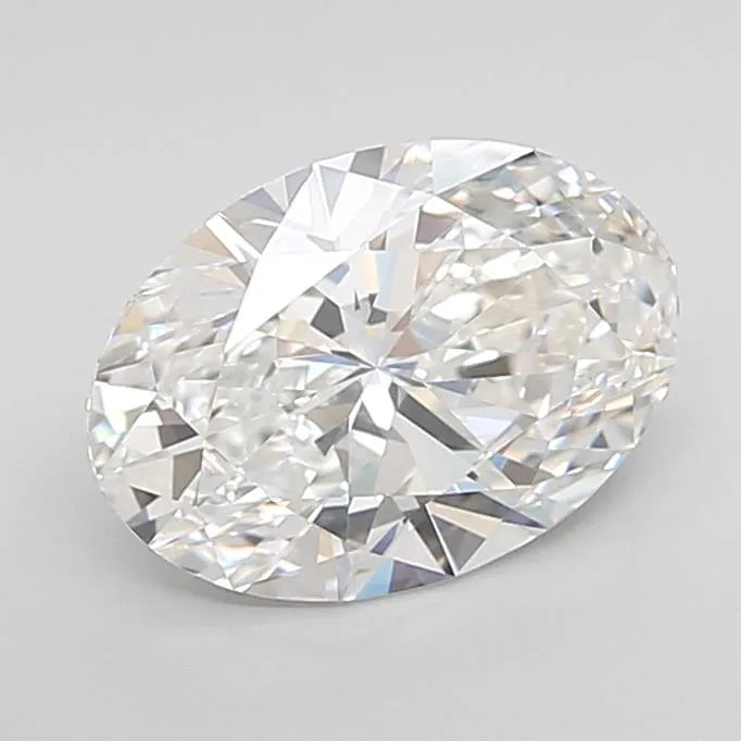 2.19ct Oval Lab Grown Diamond (Colour E, Clarity IF, Cut EX, IGI Certified)