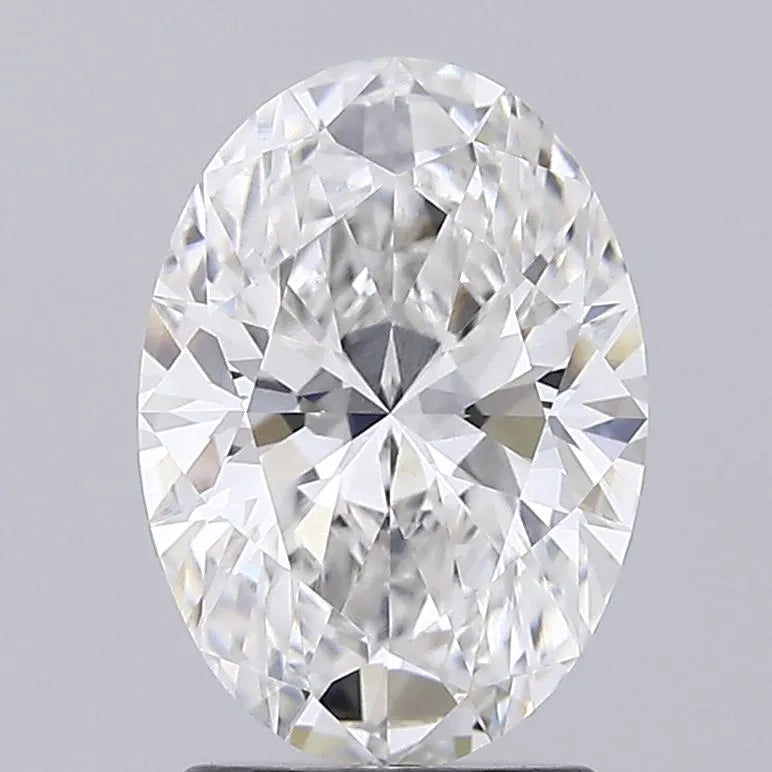2.19ct Oval Lab Grown Diamond (Colour F, Clarity VVS2, IGI Certified)