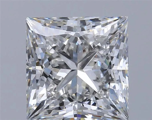 2.19ct Princess Lab Grown Diamond (Colour F, Clarity VVS2, IGI Certified)