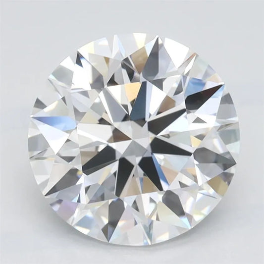 2.19ct Round Lab Grown Diamond (Colour D, Clarity IF, Cut ID, IGI Certified)