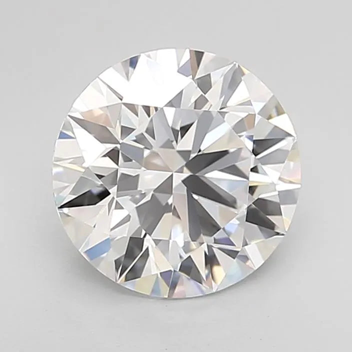 2.19ct Round Lab Grown Diamond (Colour D, Clarity IF, Cut ID, IGI Certified)