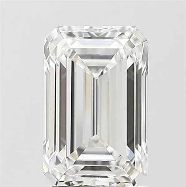 2.20ct Emerald Lab Grown Diamond (Colour D, Clarity IF, IGI Certified)