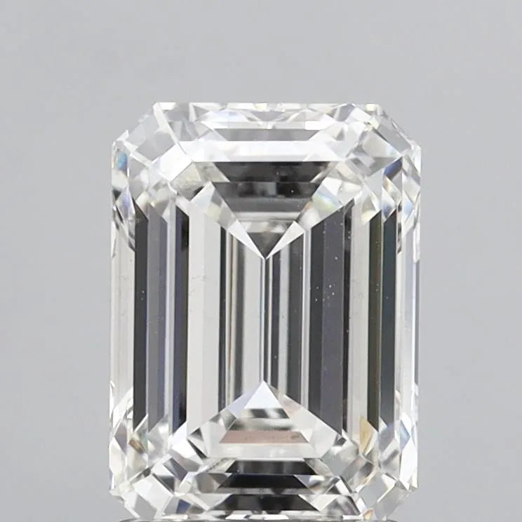 2.20ct Emerald Lab Grown Diamond (Colour G, Clarity VS1, IGI Certified)